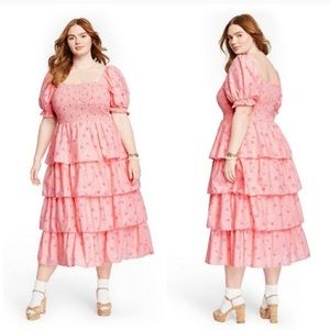 New LoveShackFancy Simone Tiered Dress 2X